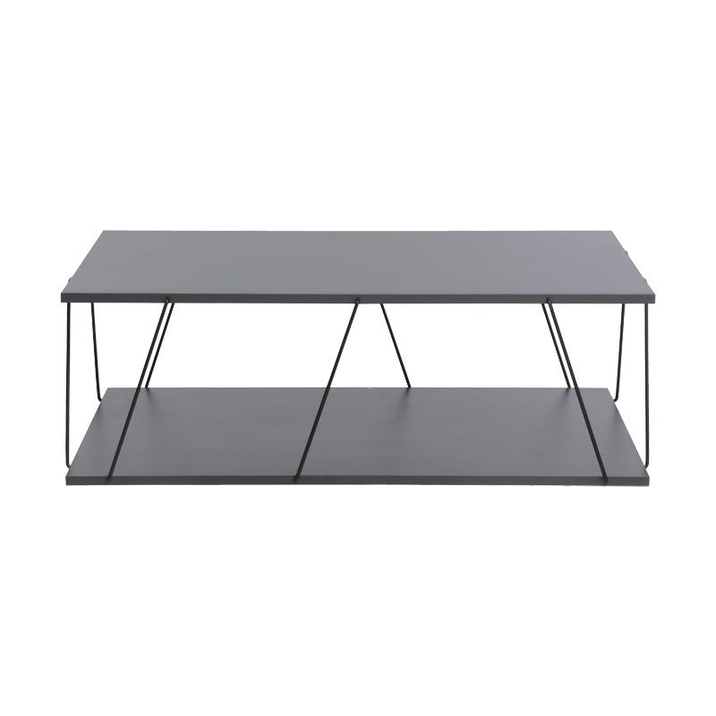 Table basse  gris foncé 90x60x30,5cm