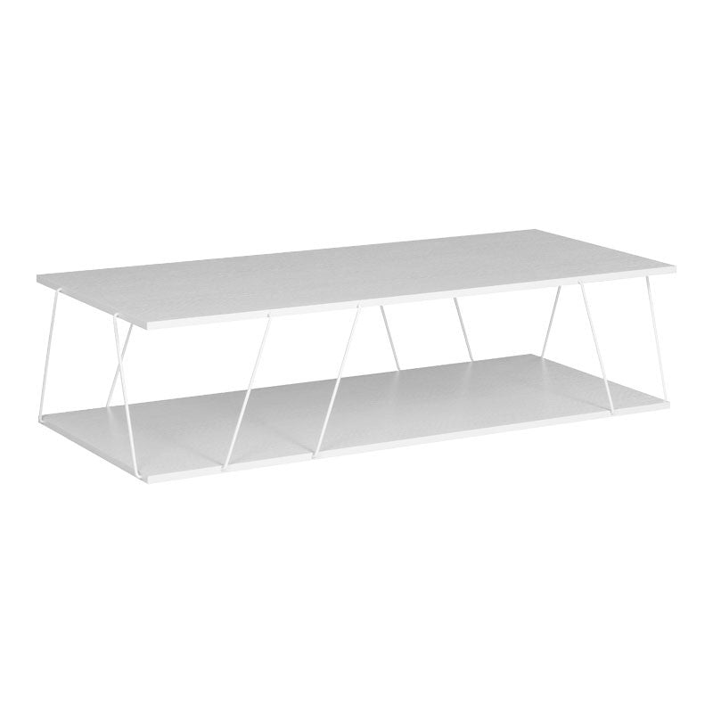 Table basse  blanche 120x50x30 cm
