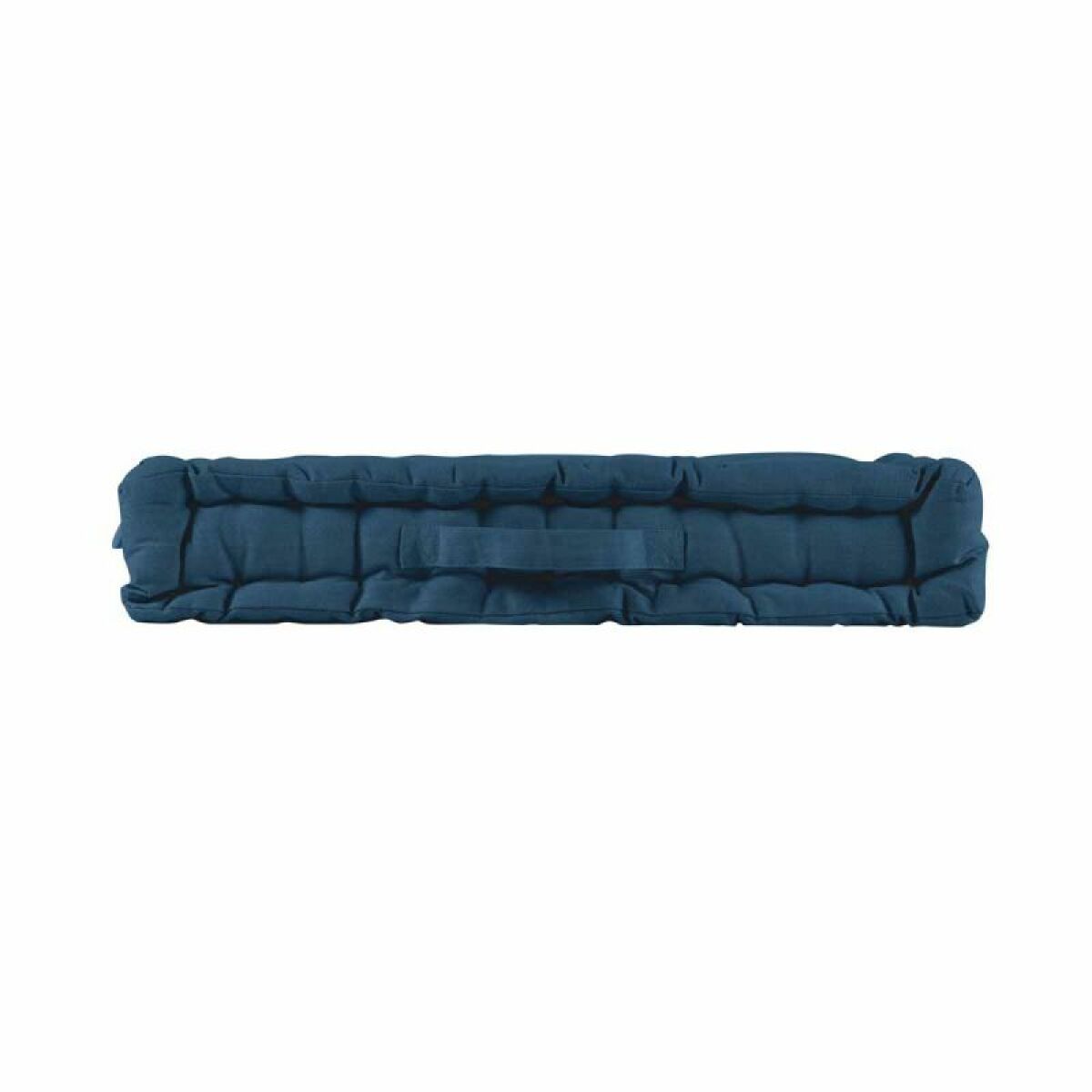 Coussin De Sol Déco "panama" 60x60cm Bleu Marine