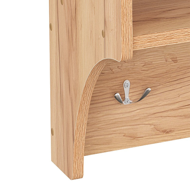 Porte manteau bois 80x28x40 cm