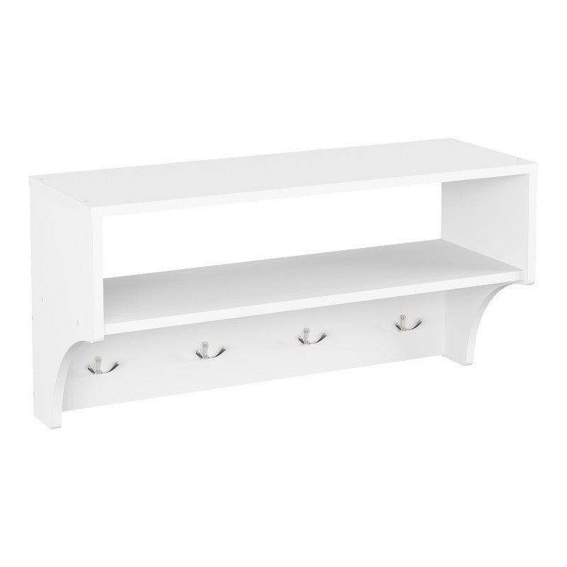 Porte manteau blanc 80x28x40 cm