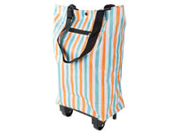 Chariot sac courses avec roulettes pliable