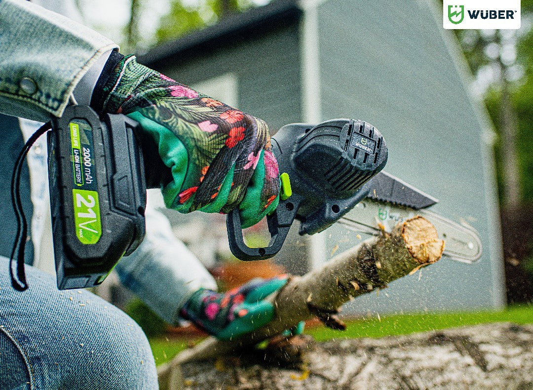 Ensemble Mini Tronçonneuse  électrique 500 W Wuber