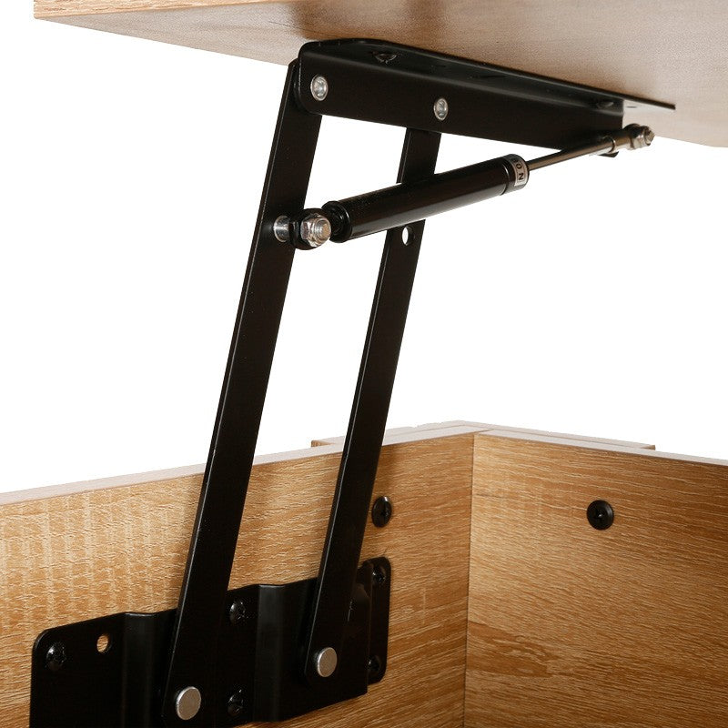 Table basse relevable bois chêne 100x50x42 cm
