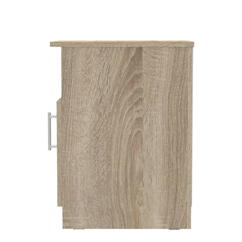 Table de chevet en bois marron 40x45x60 cm