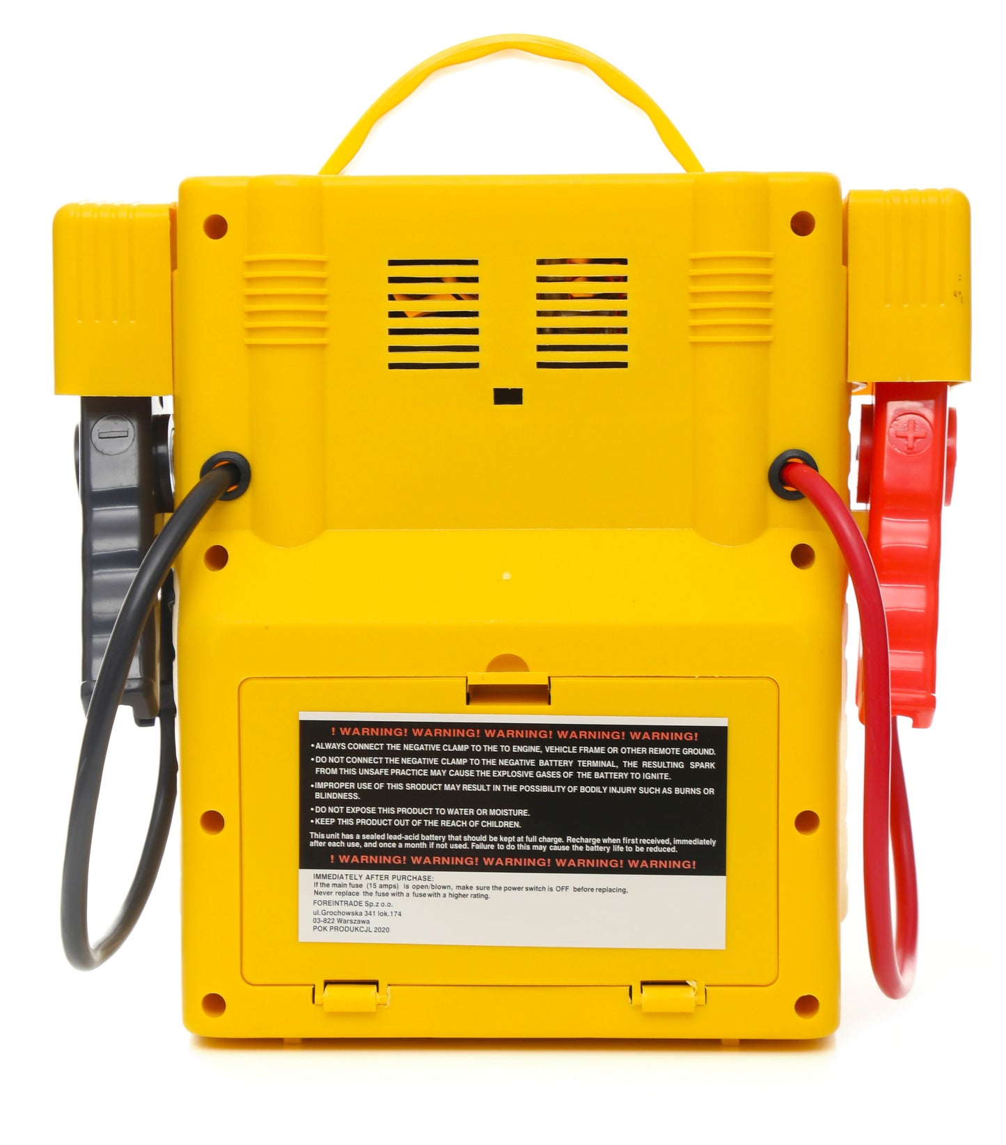 Démarreur multifonctions 4 en 1 : démarreur, compresseur, lampe torche