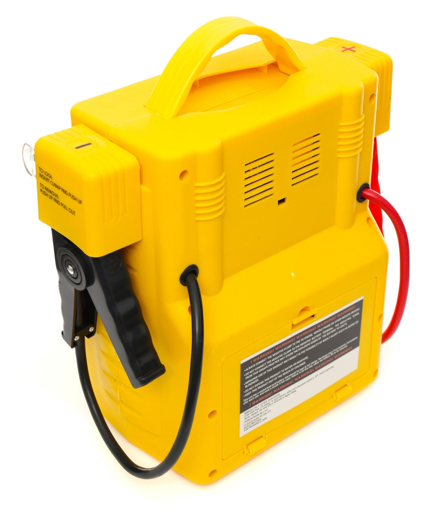 Démarreur multifonctions 4 en 1 : démarreur, compresseur, lampe torche