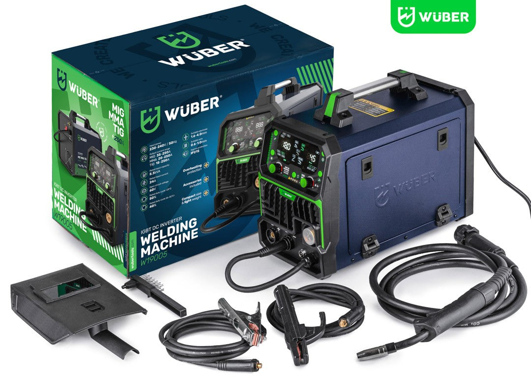 Machine poste  à souder à onduleur MIG FLUX MMA TIG MIG/MAG Wuber