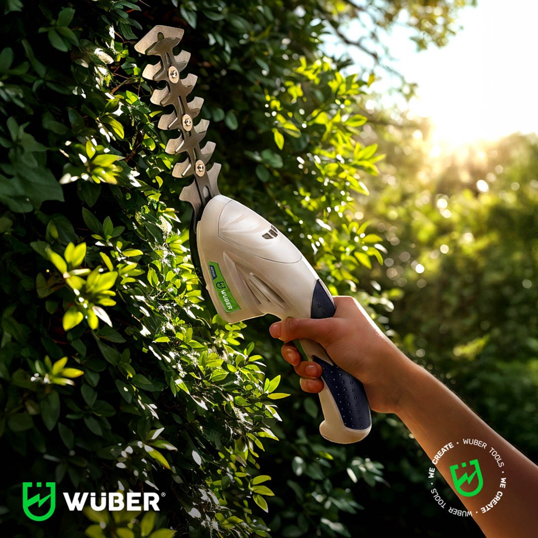 Mini Taille-haies et coupe-herbe sans fil Wuber 7,2 V