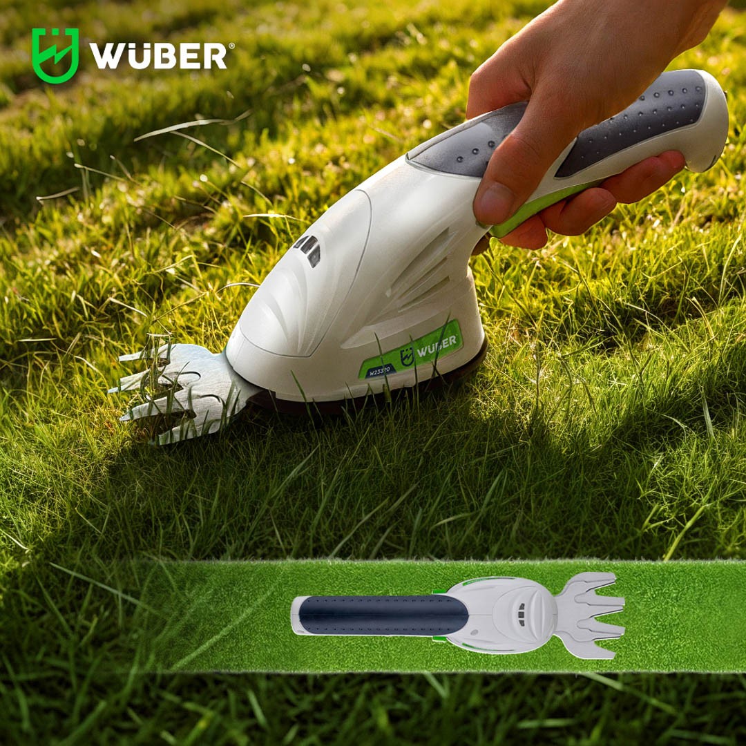Mini Taille-haies et coupe-herbe sans fil Wuber 7,2 V