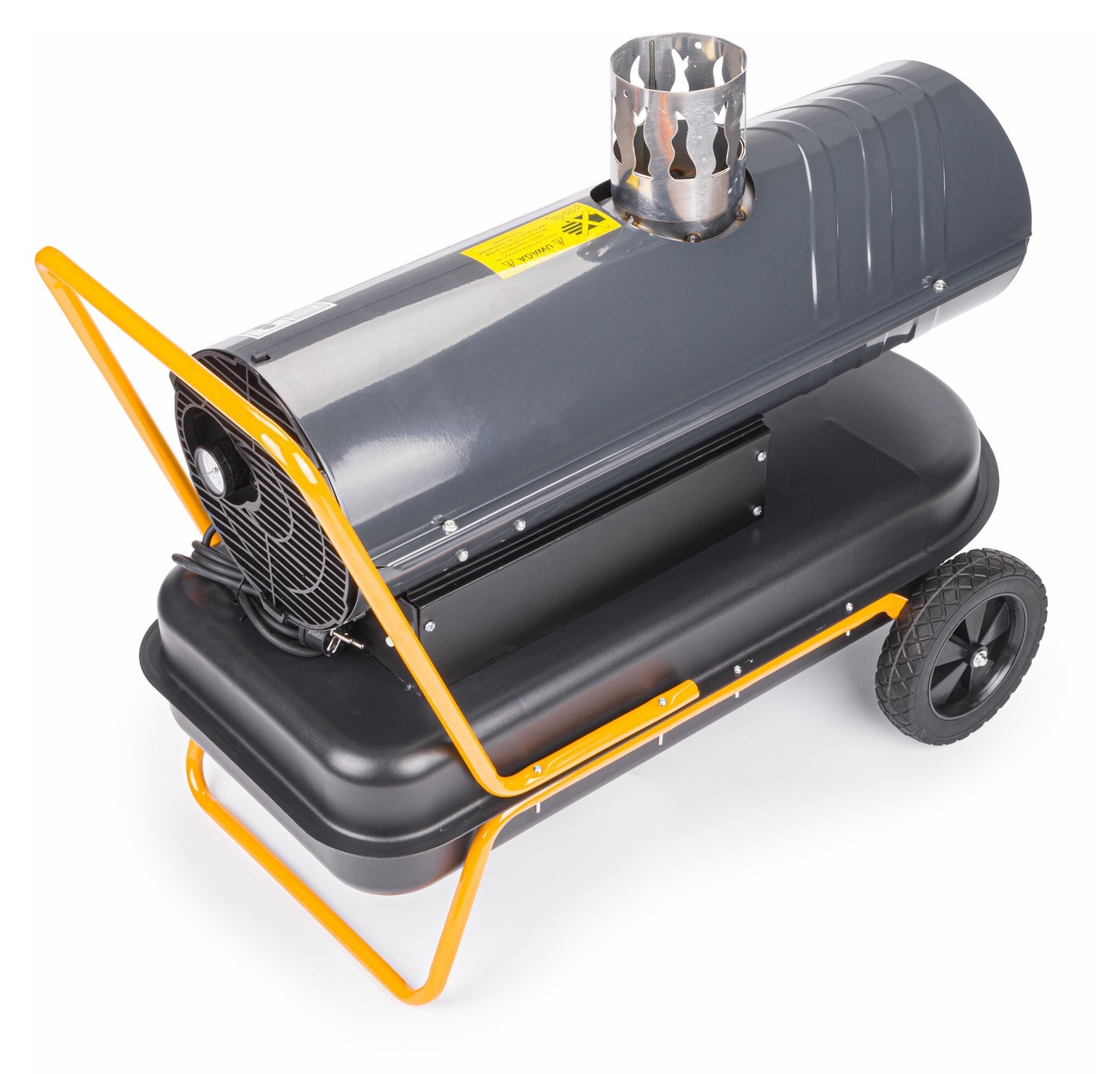 Canon à chaleur Chauffage soufflant gazole fiouln avec cheminée 30 kW