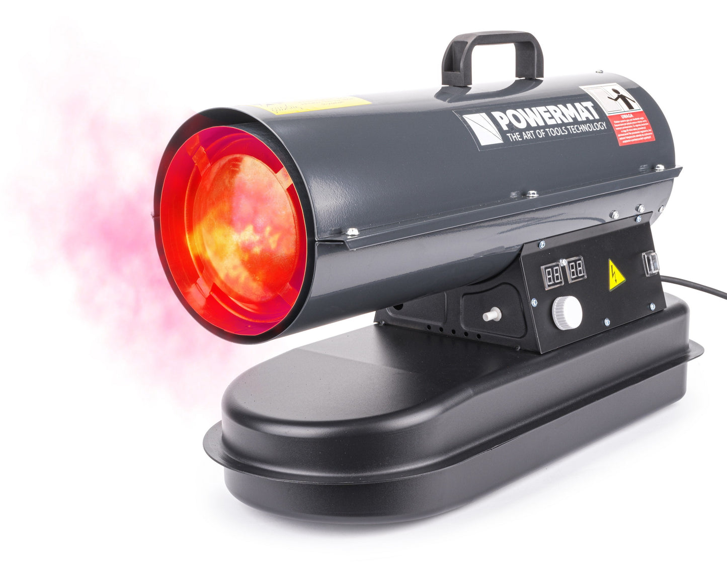 Canon à chaleur Chauffage soufflant à mazout écran LCD, 20 kW