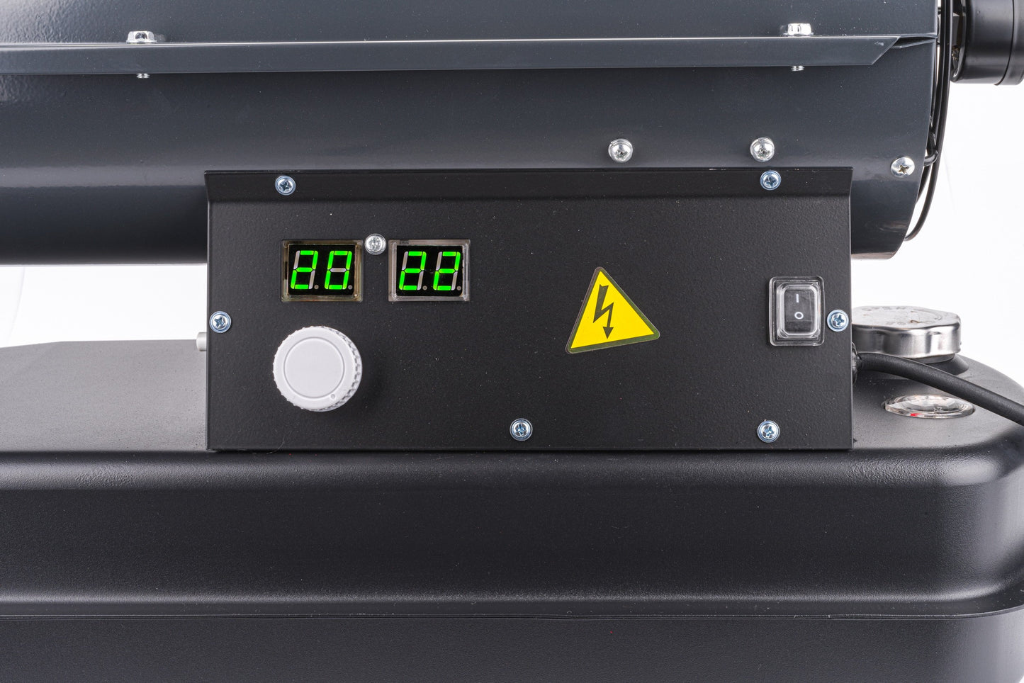 Canon à chaleur Chauffage soufflant à mazout écran LCD, 20 kW