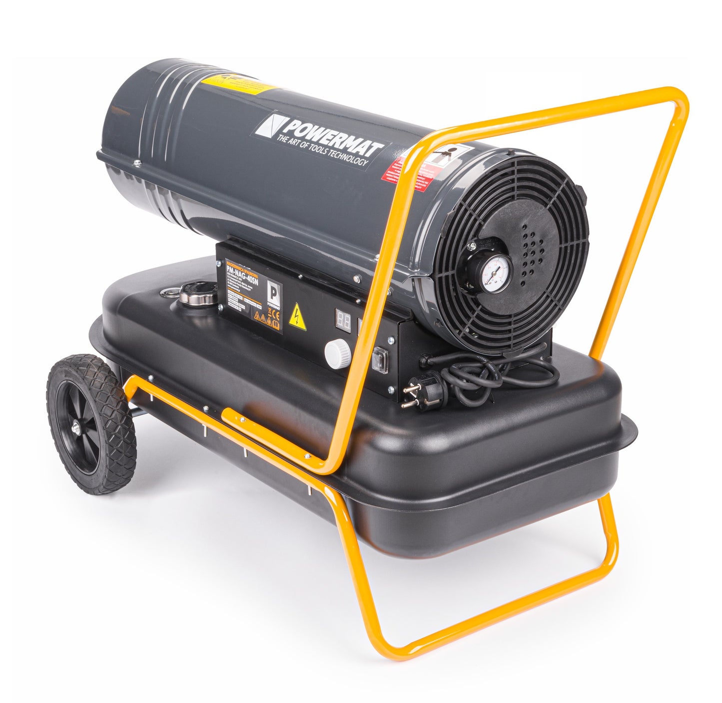 Canon à chaleur Chauffage soufflant à mazout écran LCD 40 kW