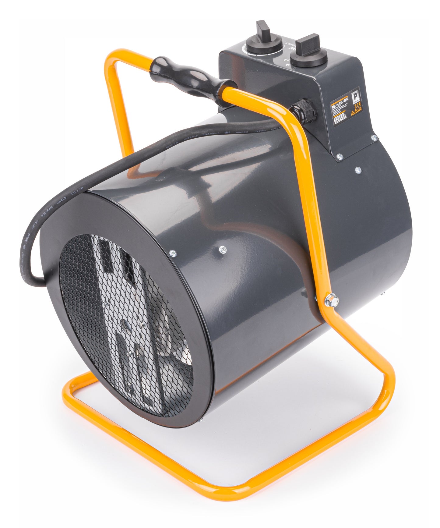 Canon à chaleur Chauffage Souffleur ÉLECTRIQUE de chantier 9kW 400V