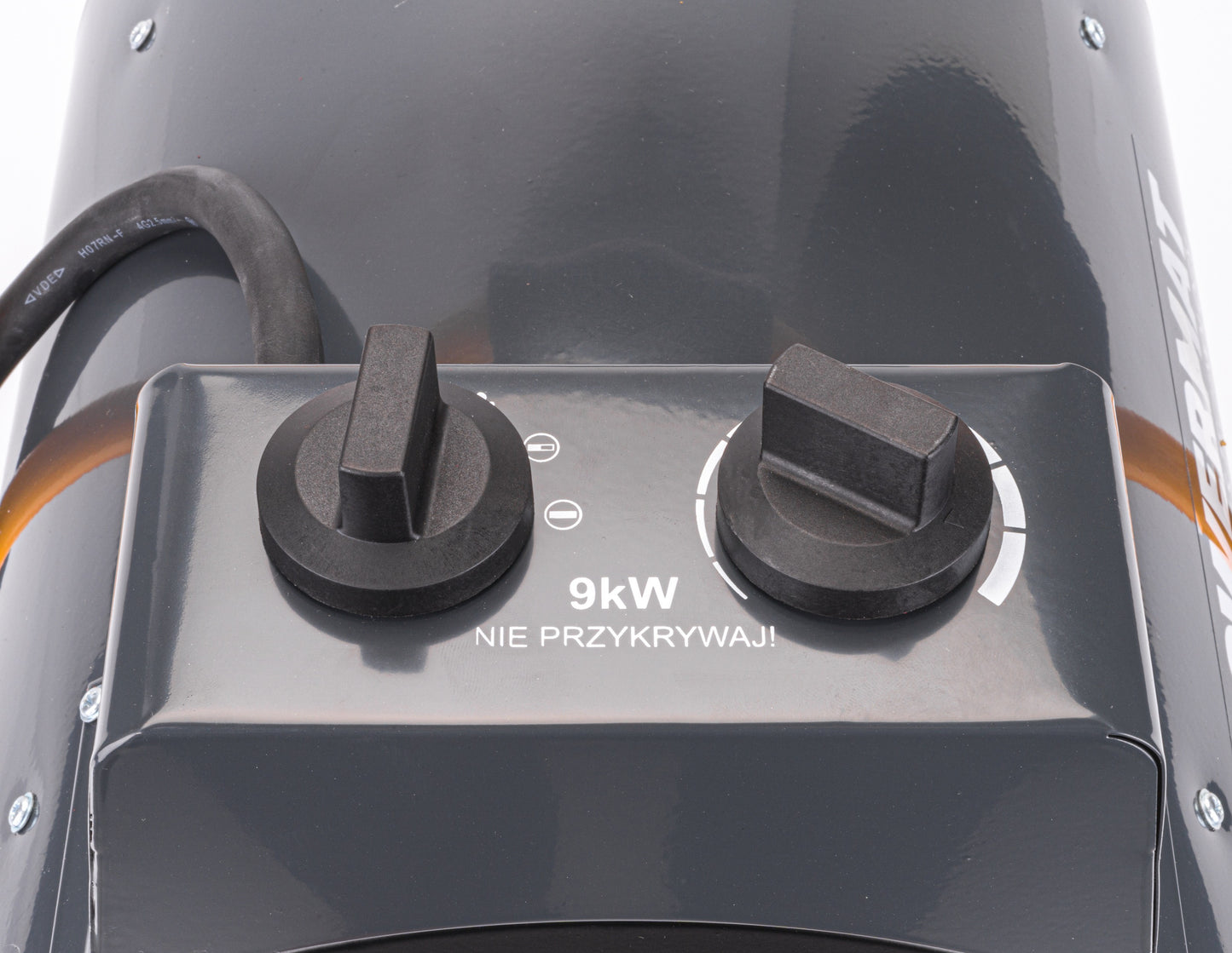 Canon à chaleur Chauffage Souffleur ÉLECTRIQUE de chantier 9kW 400V