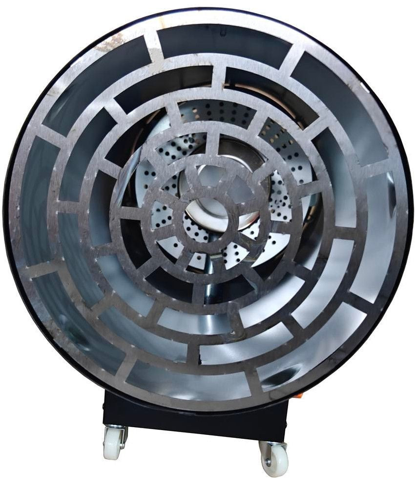 Canon à chaleur Chauffage chantier au gaz 100 kW + réducteur AUTOMAT