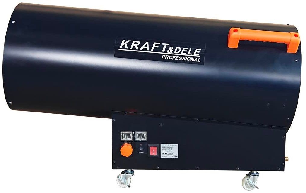 Canon à chaleur Chauffage chantier au gaz 100 kW + réducteur AUTOMAT