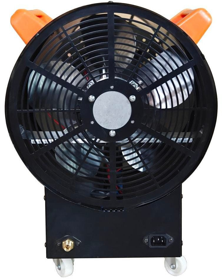 Canon à chaleur Chauffage chantier au gaz 100 kW + réducteur AUTOMAT