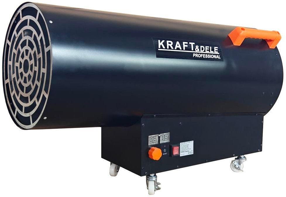 Canon à chaleur Chauffage chantier au gaz 100 kW + réducteur AUTOMAT