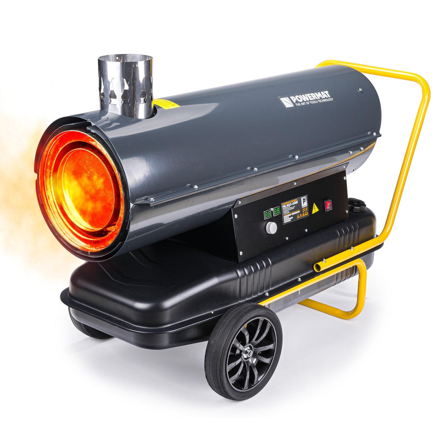 Canon à chaleur Chauffage chantier mazout 65 000 W 68 L