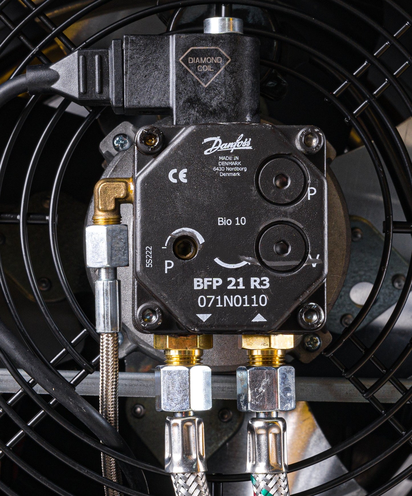 Canon à chaleur Chauffage chantier mazout 65 000 W 68 L