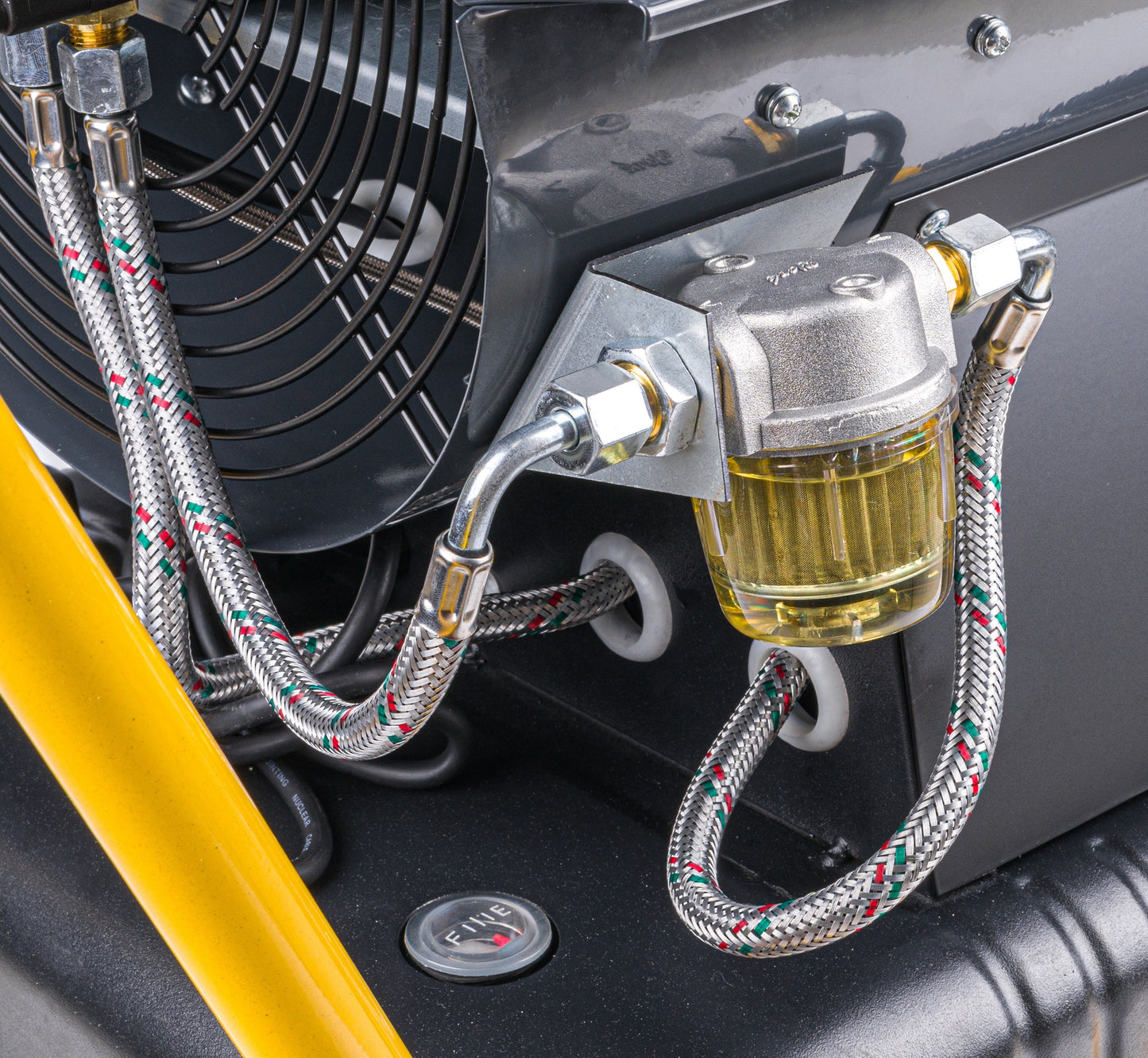 Canon à chaleur Chauffage chantier mazout 65 000 W 68 L