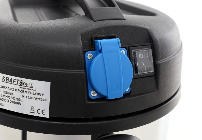 Aspirateur industriel 20L 1200W