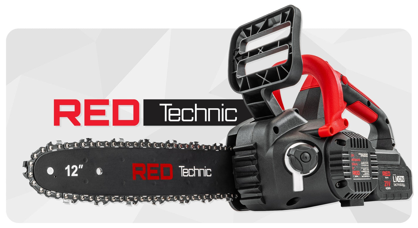 Tronçonneuse elecrique sur batterie 350W  30 cm  + 2 guides 2 batteries