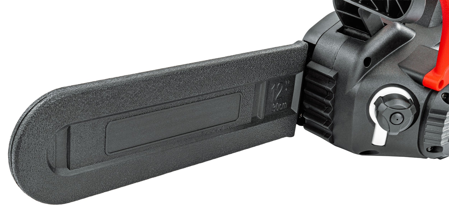 Tronçonneuse elecrique sur batterie 350W  30 cm  + 2 guides 2 batteries