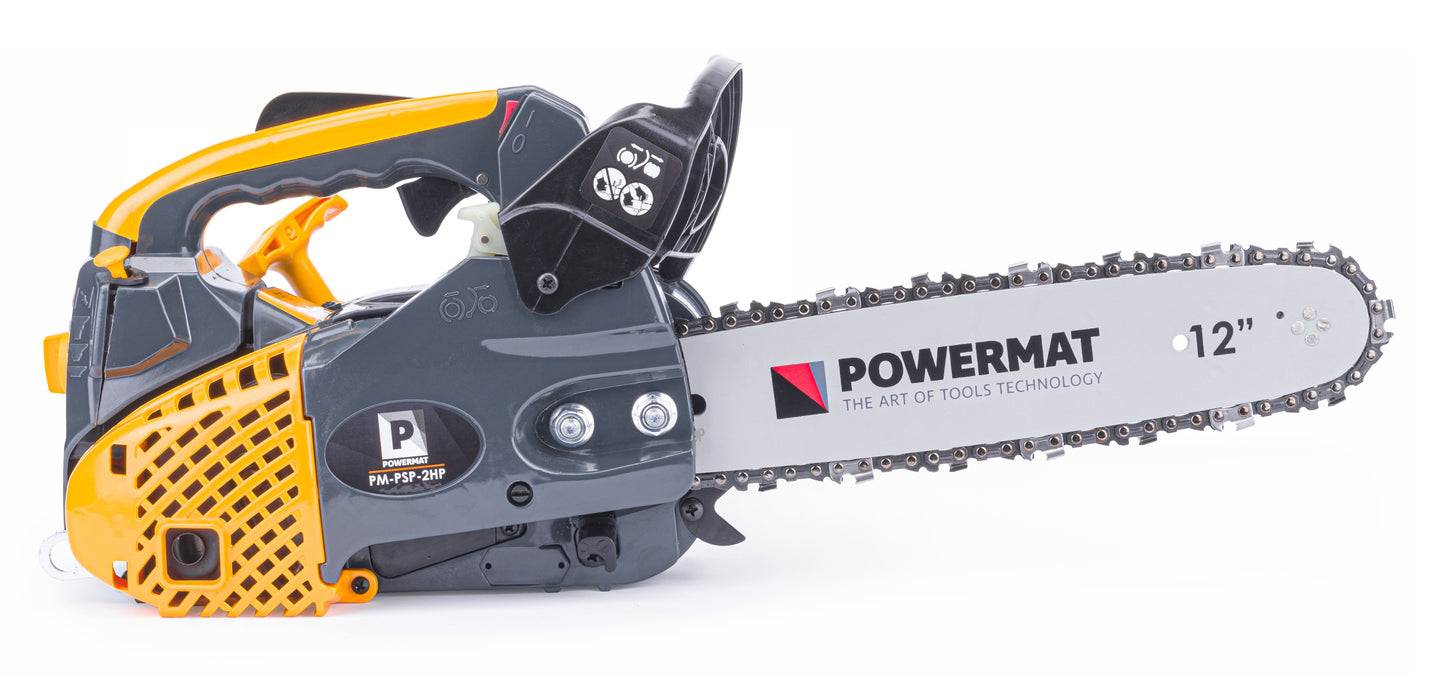 Tronçonneuse thermique 2KM 12" 25,4 cm³ ,5 kW / 2,0 CV