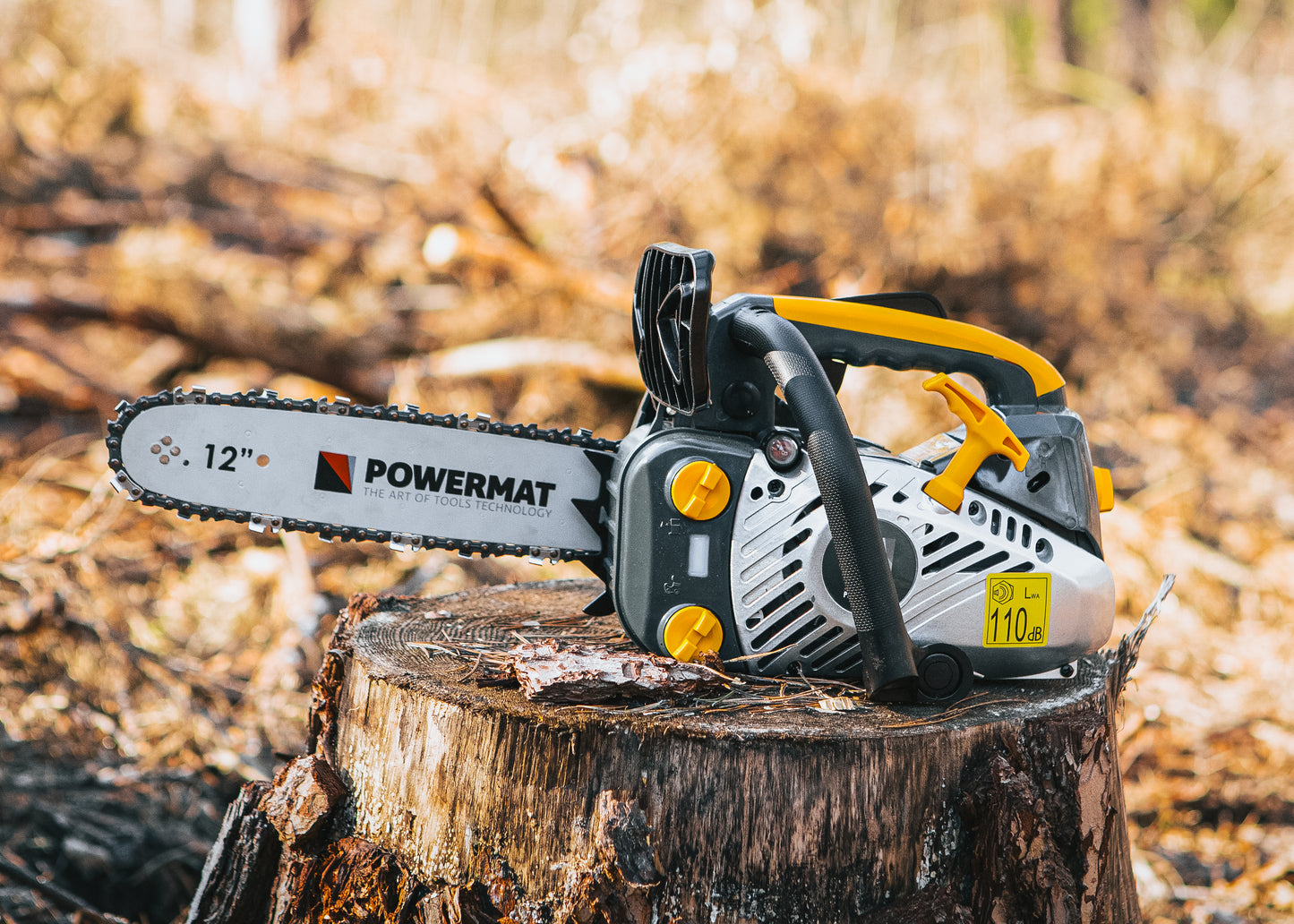 Tronçonneuse thermique 2KM 12" 25,4 cm³ ,5 kW / 2,0 CV