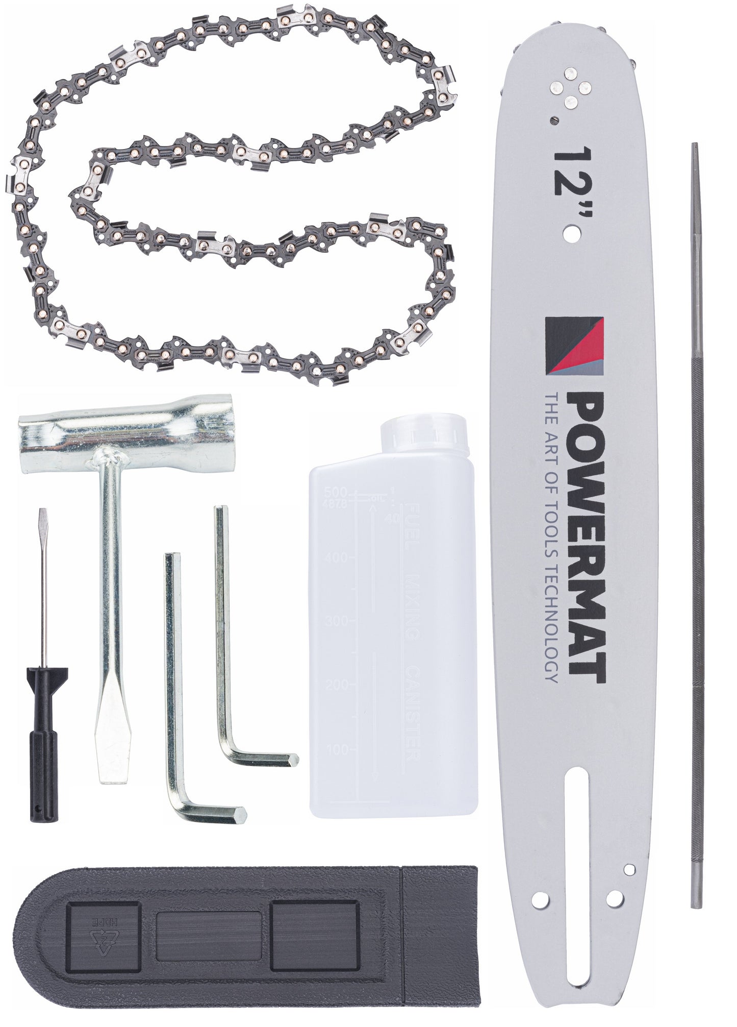 Tronçonneuse thermique 2KM 12" 25,4 cm³ ,5 kW / 2,0 CV