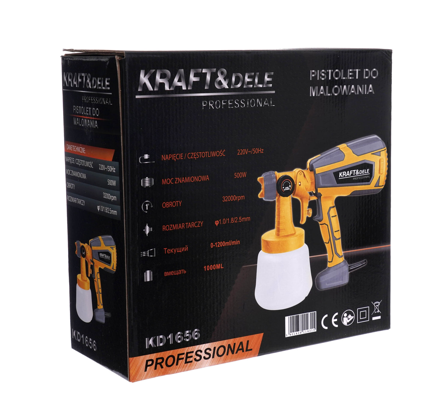 Pistolet pulvérisateur 500W 1000ml