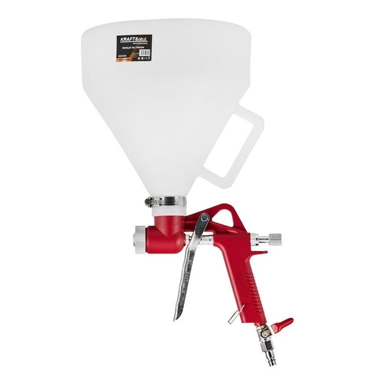 Pistolet à plâtre 5L + 3 buses