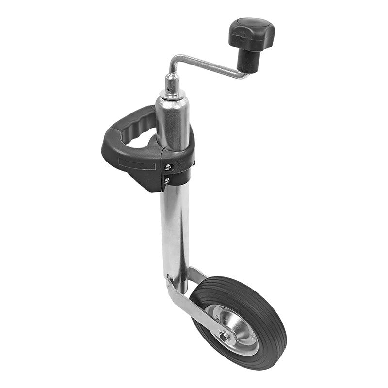 Poignée de manoeuvre noir pour roue jockey de 48mm