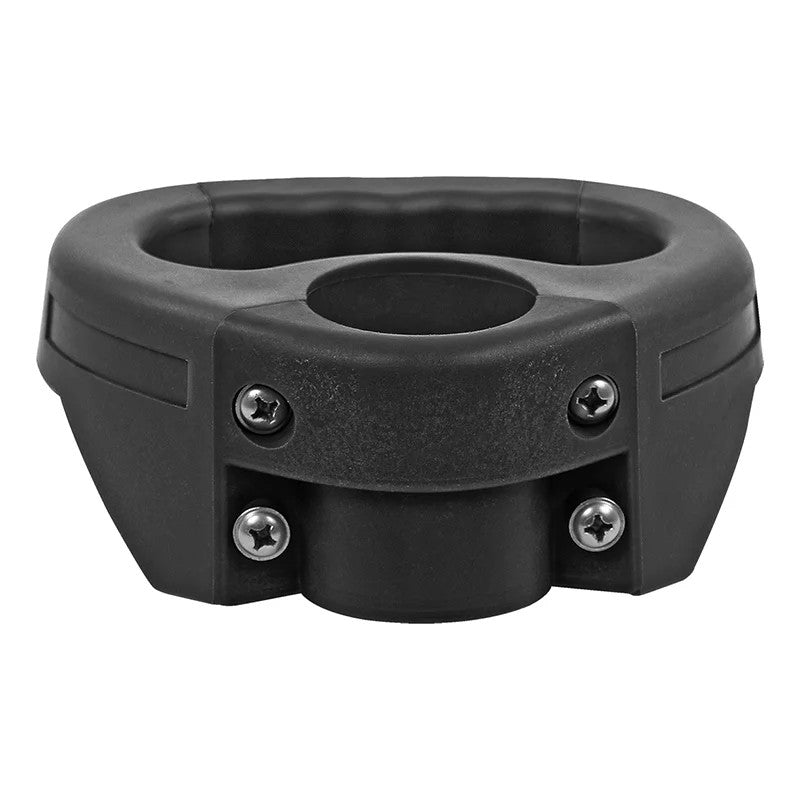 Poignée de manoeuvre noir pour roue jockey de 48mm