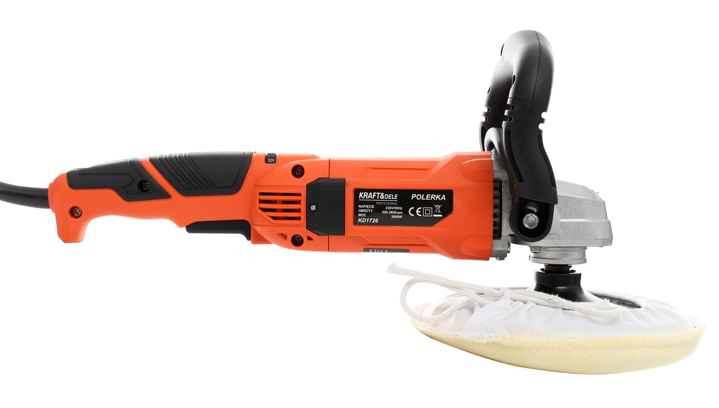Polisseuse Électrique 2600w 180 mm