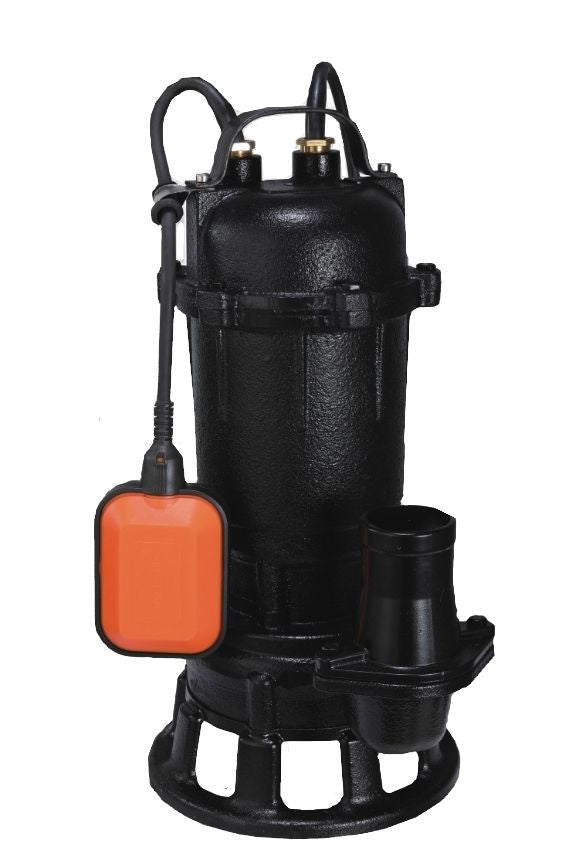 POMPE À EAU SUBMERSIBLE AVEC BROYEUR et flotteur 3200W