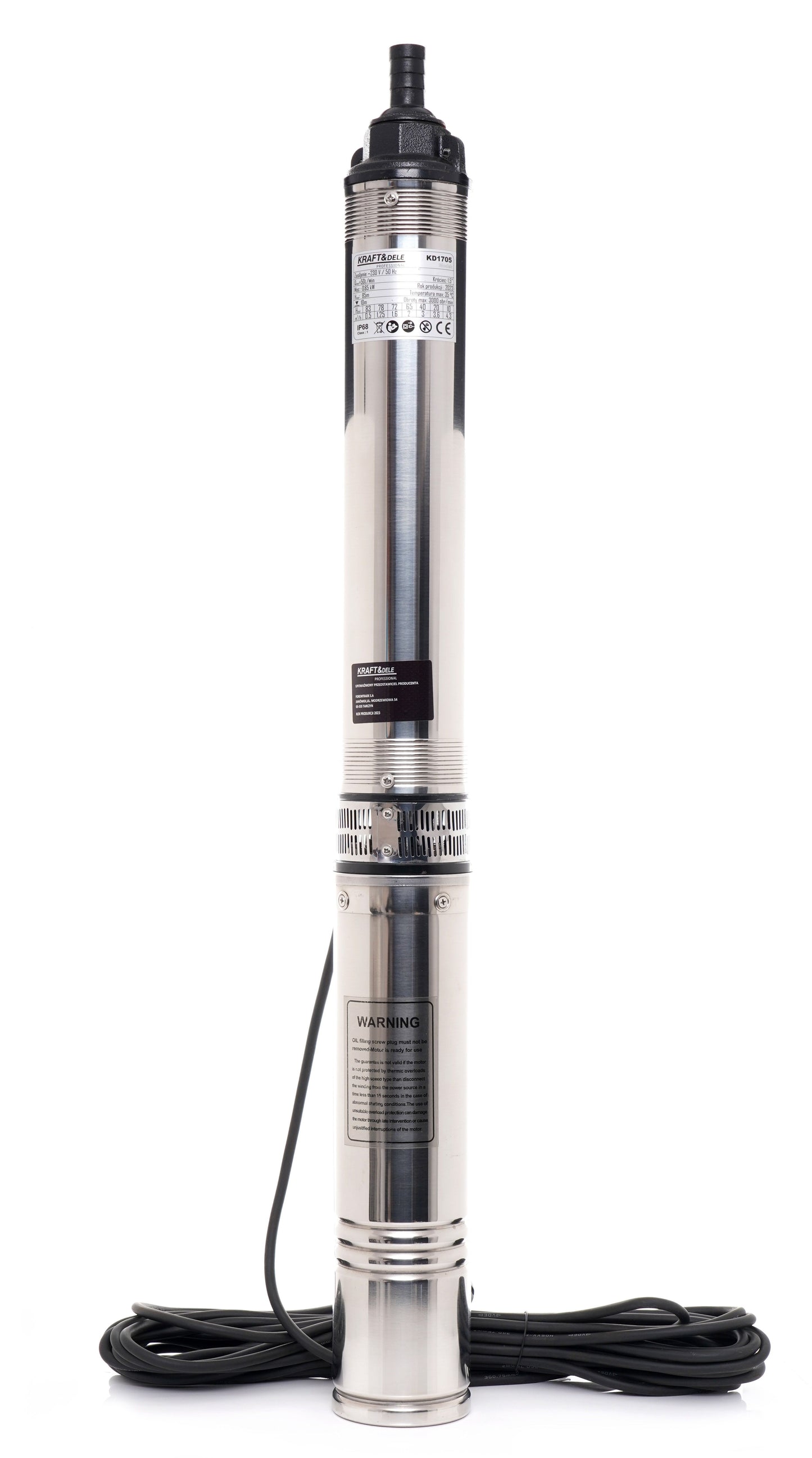 POMPE À VIS PROFONDE 85M 0,85 kW