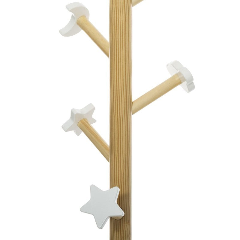 Porte manteau bois nuage enfant 35 x 135 cm