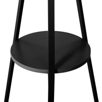 Porte manteau design scandinave Sofi - Diam. 42 x H. 180 cm - Noir