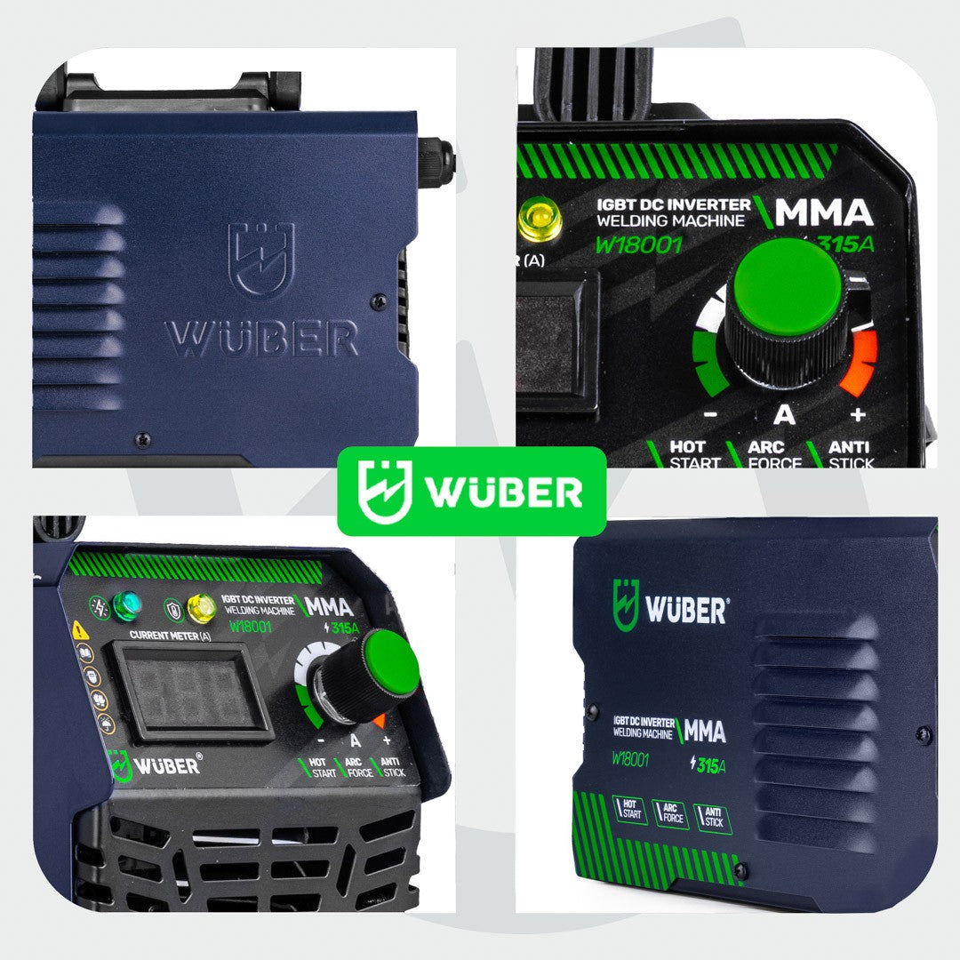 Poste à souder à onduleur Wuber MMA 315A
