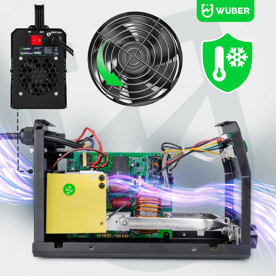 Poste à souder à onduleur Wuber MMA 315A