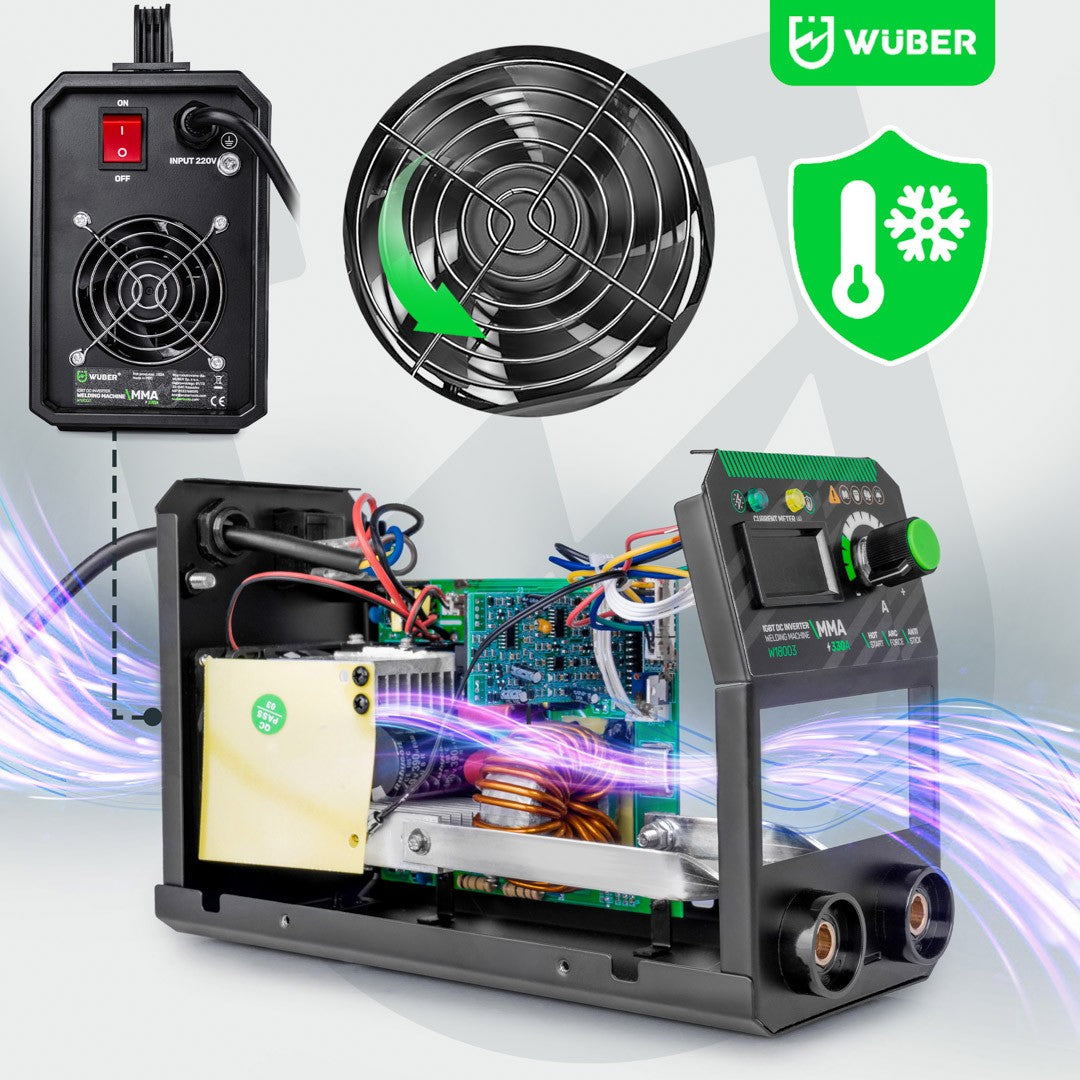 Poste a souder  onduleur MMA Wuber 3,7 kVA