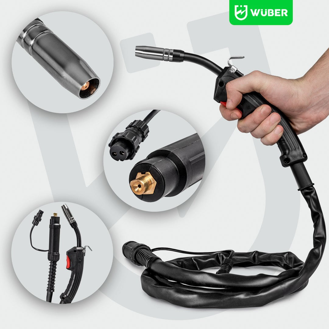 Poste machine à souder à onduleur MIG FLUX MMA TIG Wuber