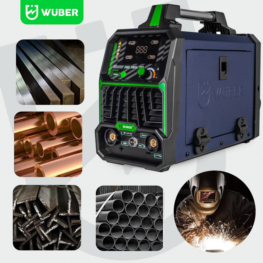 Poste machine à souder à onduleur MIG FLUX MMA TIG Wuber