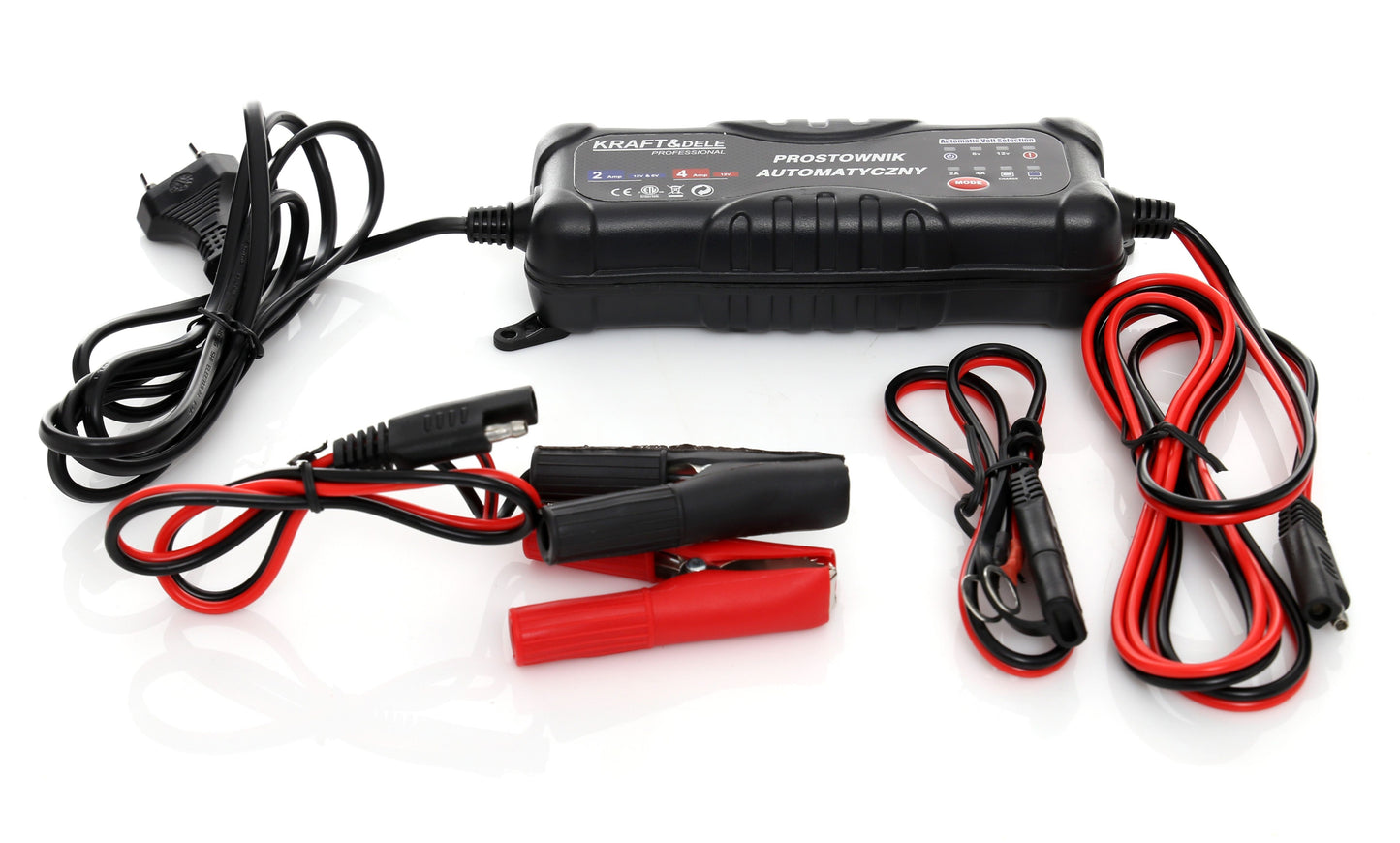 Chargeur de batterie auto Redresseur automatique  6 V DC et 12 V DC