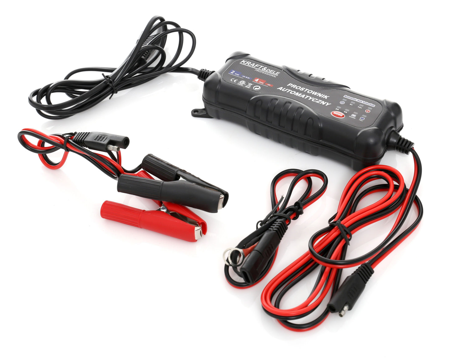 Chargeur de batterie auto Redresseur automatique  6 V DC et 12 V DC