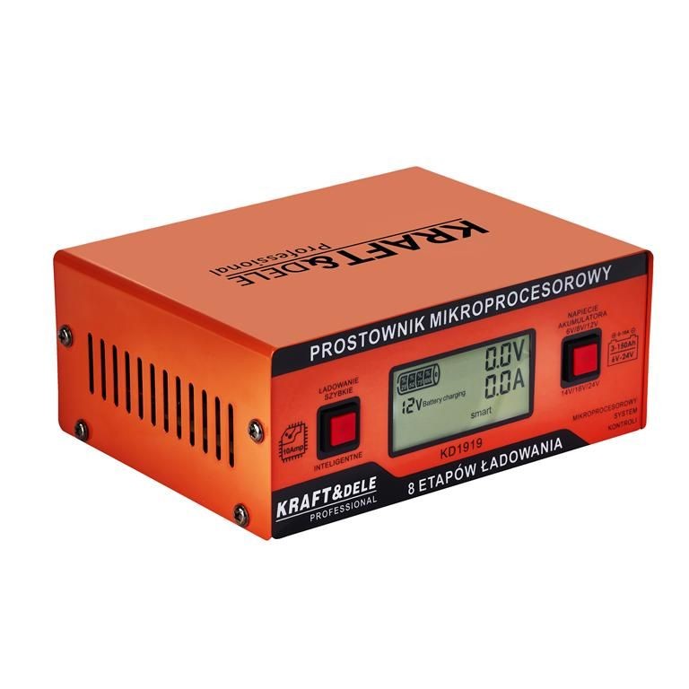 Chargeur de batterie REDRESSEUR À MICROPROCESSEUR 10 A 6/8/12/14/16/24 V